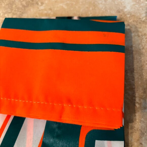 Vintage NFL Miami Dolphins Long Retro Logo 'Dolphins' Banner 93" x 24" Flag - Picture 10 of 10